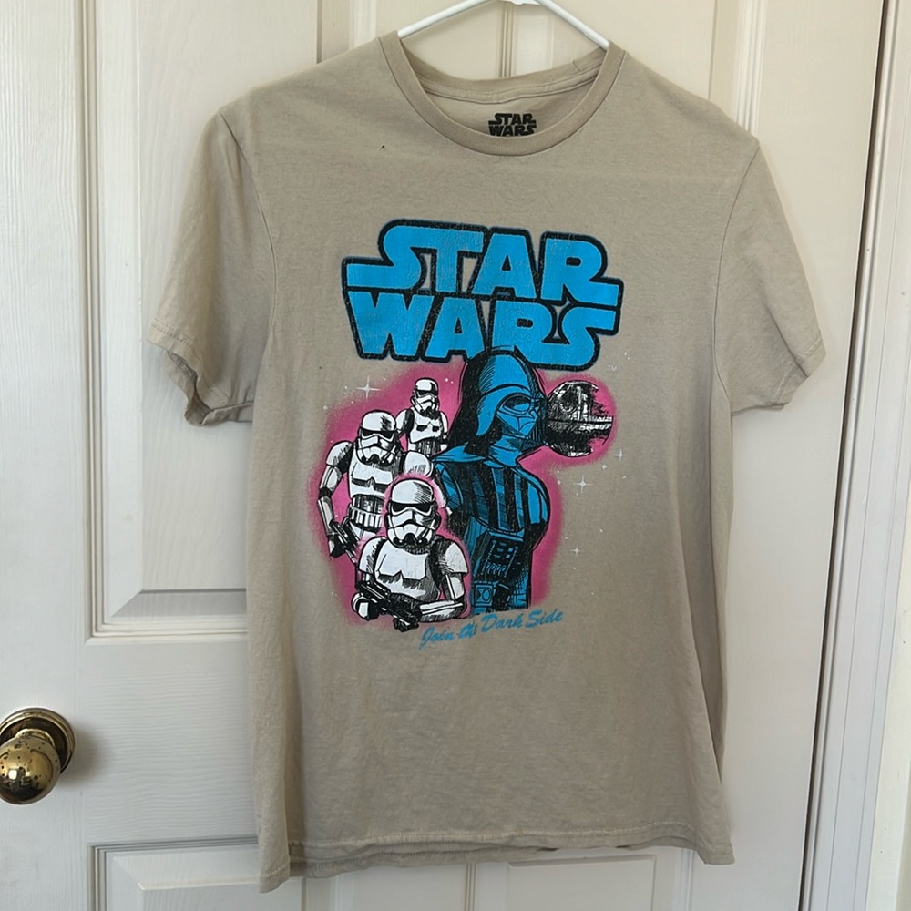 Star Wars Tan Graphic T Shirt